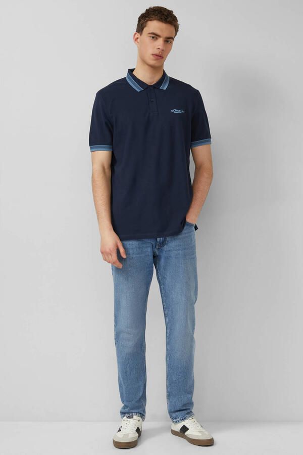 S.Oliver RED LABEL regular fit poloshirt van katoenmix - Foto 3