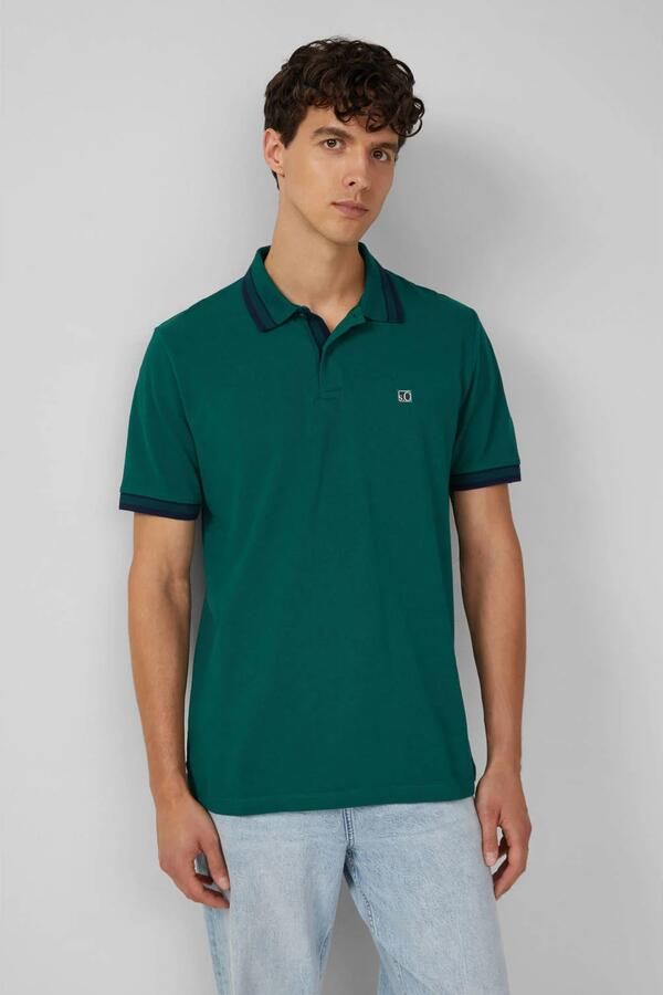 S.Oliver Poloshirt met geborduurd logo - Foto 2