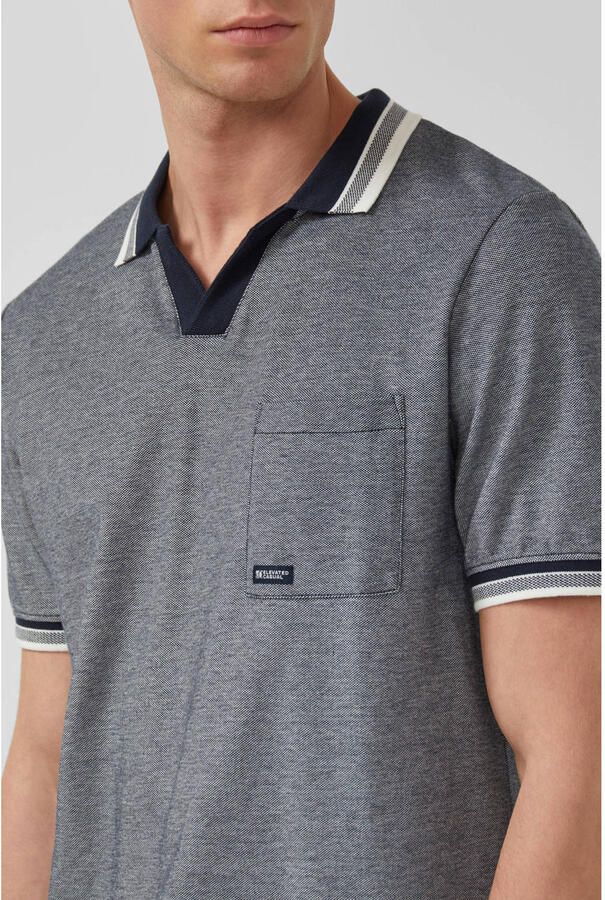 S.Oliver RED LABEL regular fit poloshirt van puur katoen model 'OPEN COLLAR POLO' - Foto 2