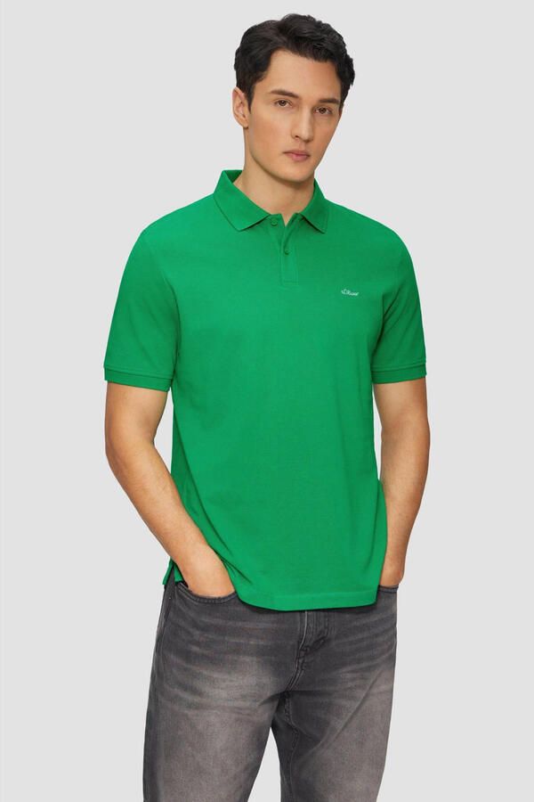 S.Oliver RED LABEL Regular fit poloshirt van katoenpiqué