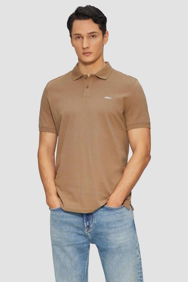 S.Oliver RED LABEL Regular fit poloshirt van katoenpiqué
