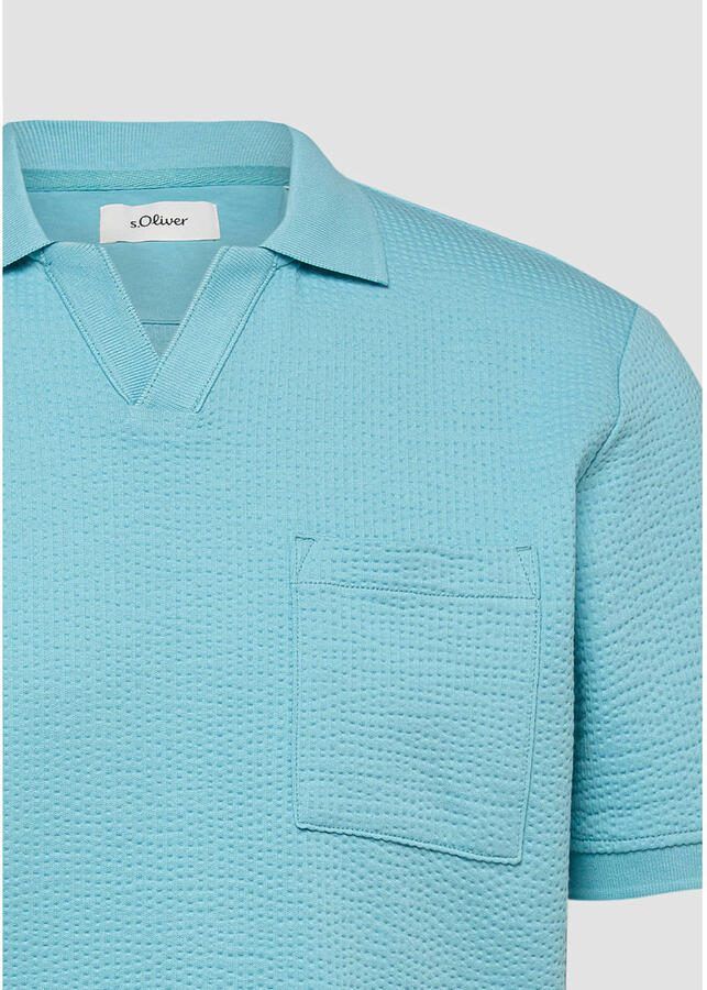 S.Oliver RED LABEL regular fit poloshirt van katoenmix - Foto 2