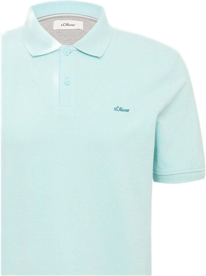 S.Oliver RED LABEL Regular fit poloshirt van katoenpiqué - Foto 2