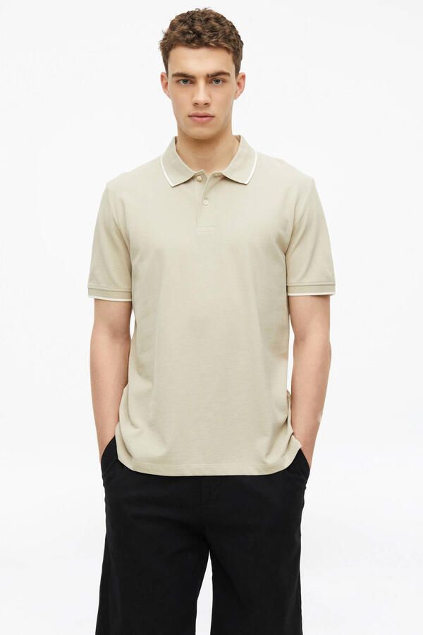 S.Oliver regular polo taupe
