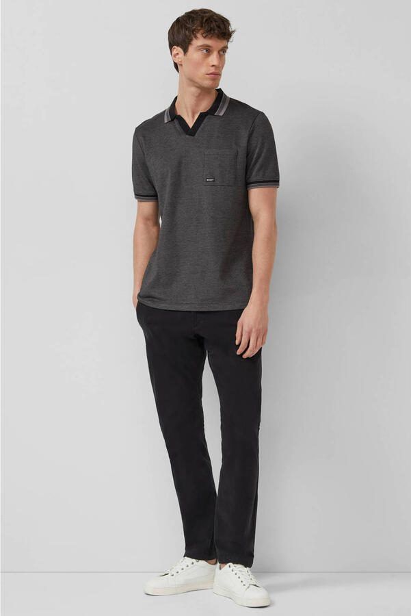 S.Oliver RED LABEL regular fit poloshirt van puur katoen model 'OPEN COLLAR POLO'