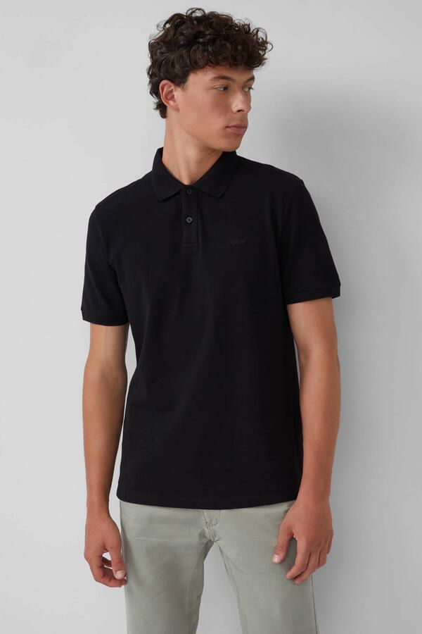 S.Oliver Poloshirt met geborduurd logo (set 2-delig)