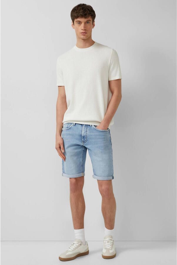 S.Oliver regular short light blue denim - Foto 2