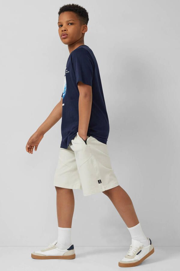 S.Oliver regular sweatshort grijs - Foto 3