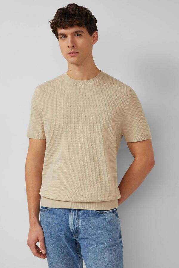 S.Oliver regular T-shirt beige