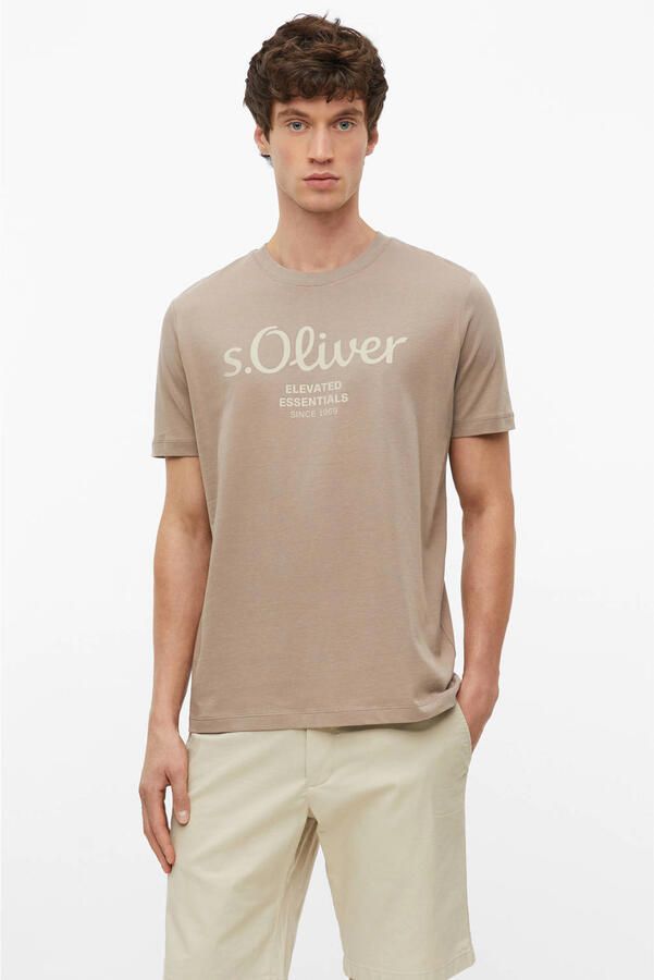 S.Oliver RED LABEL regular fit T-shirt van puur katoen