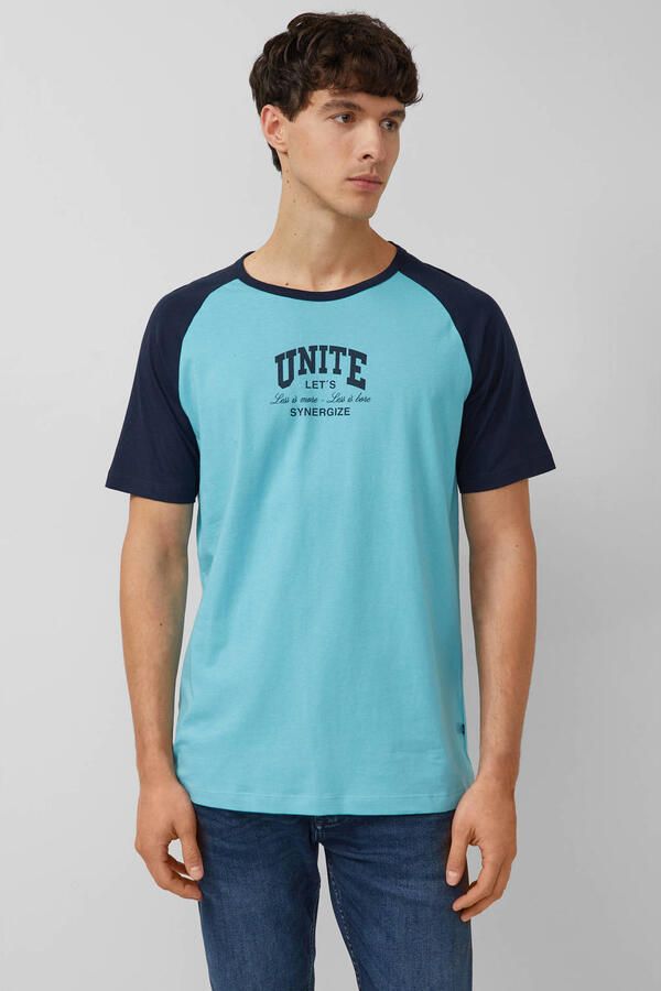 S.Oliver RED LABEL regular fit T-shirt van puur katoen - Foto 3