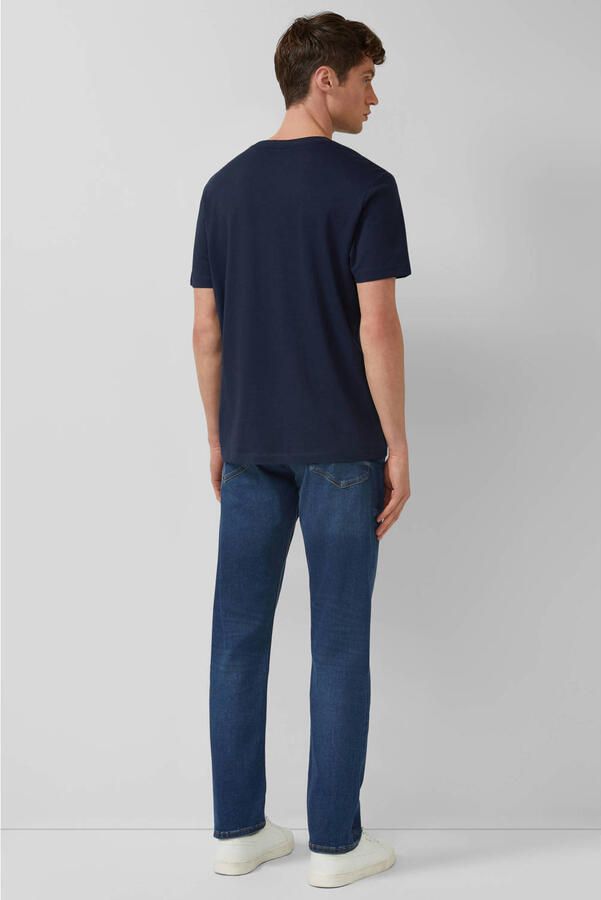 S.Oliver regular T-shirt donkerblauw - Foto 3