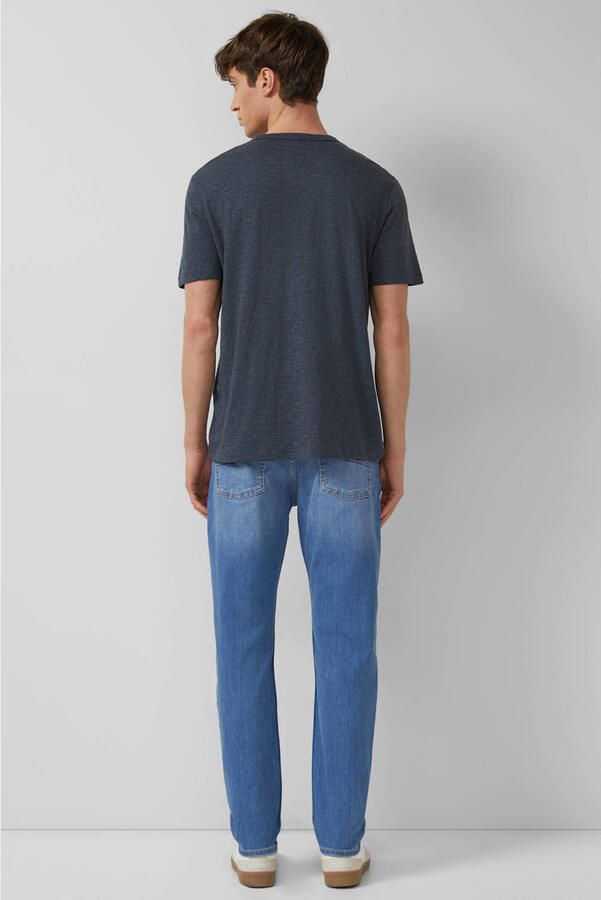 S.Oliver regular T-shirt donkerblauw - Foto 3