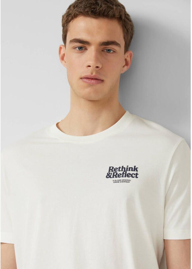 S.Oliver regular T-shirt ecru - Foto 2