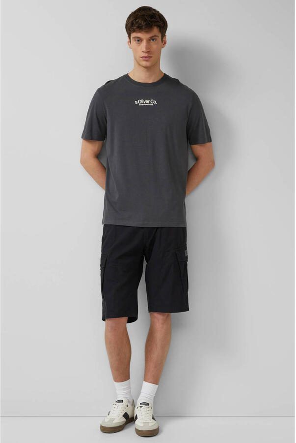 S.Oliver RED LABEL regular fit T-shirt van puur katoen - Foto 2