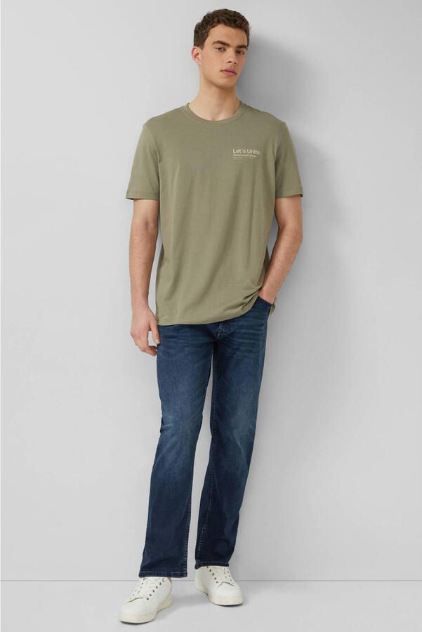 S.Oliver regular T-shirt groen - Foto 3