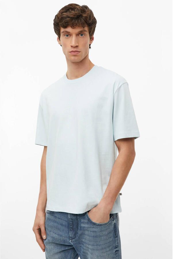 S.Oliver regular T-shirt lichtblauw