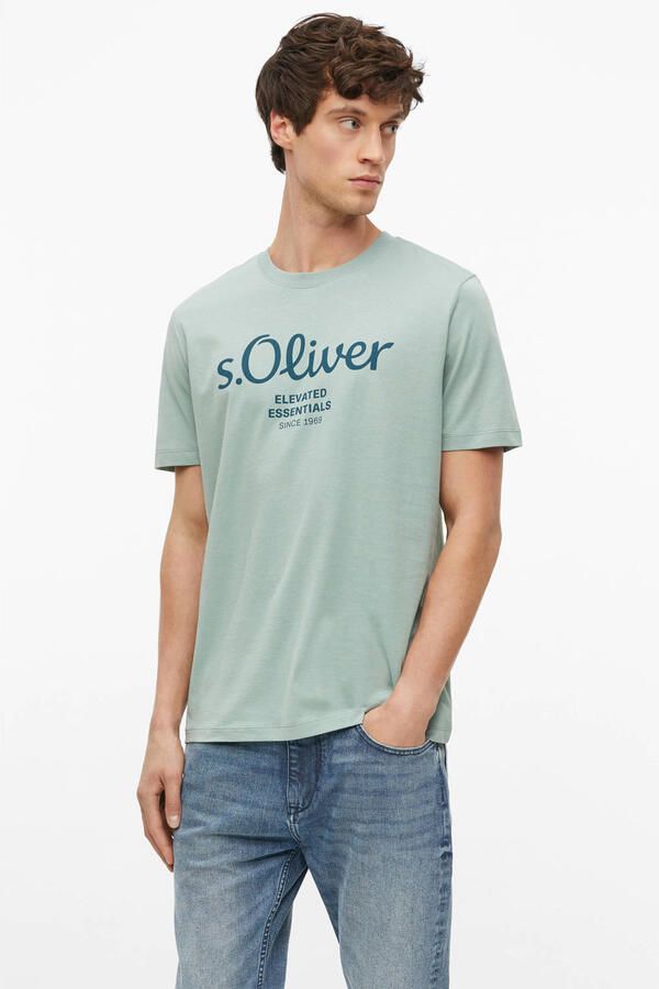 S.Oliver RED LABEL regular fit T-shirt van puur katoen