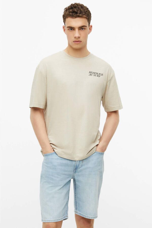 S.Oliver RED LABEL Regular fit T-shirt van katoenmix