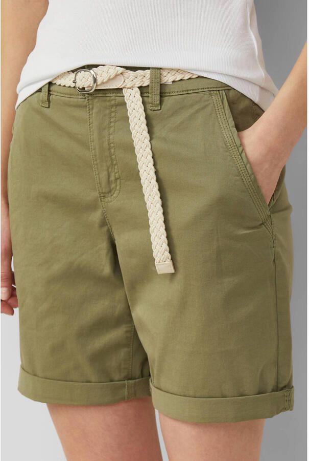S.Oliver RED LABEL regular fit bermuda s van katoenmix