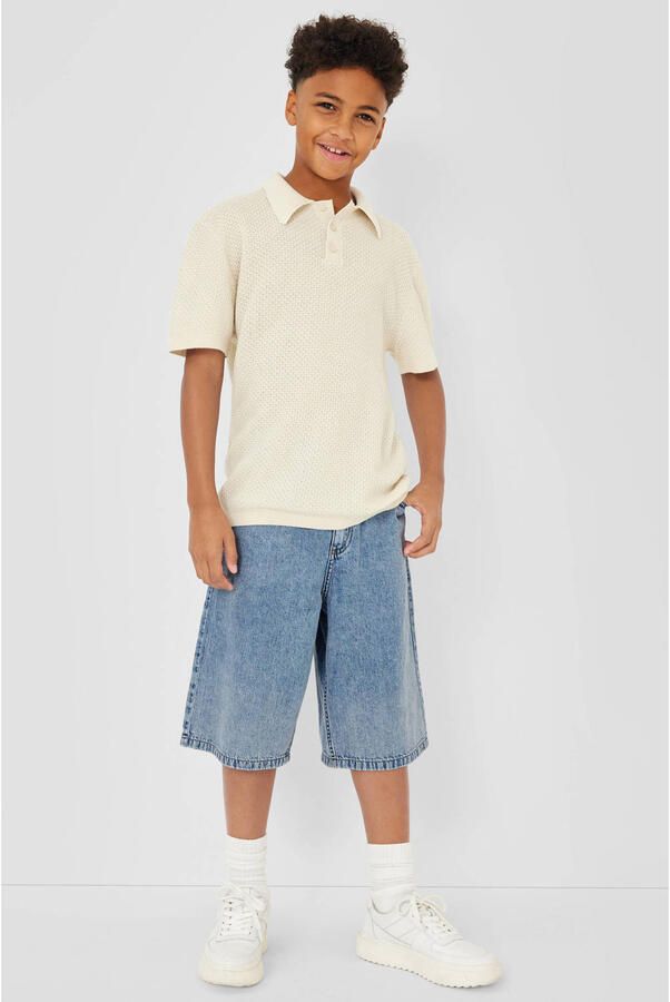 S.Oliver regular waist short light blue denim - Foto 3