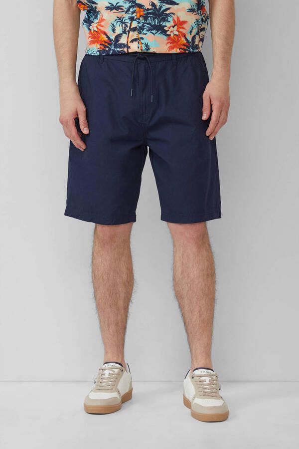 S.Oliver relaxed bermuda short donkerblauw - Foto 1