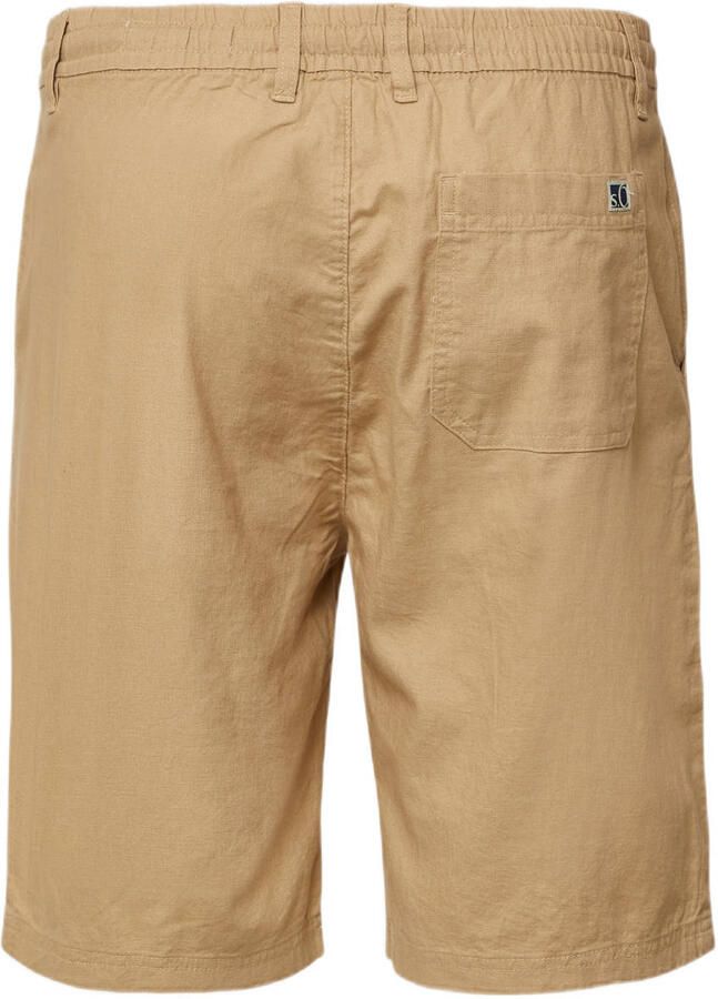 S.Oliver RED LABEL Relaxed fit bermuda met elastische band - Foto 3