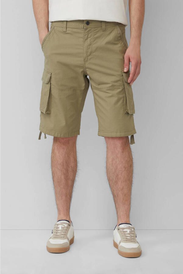 S.Oliver relaxed cargo short olijfgroen - Foto 1