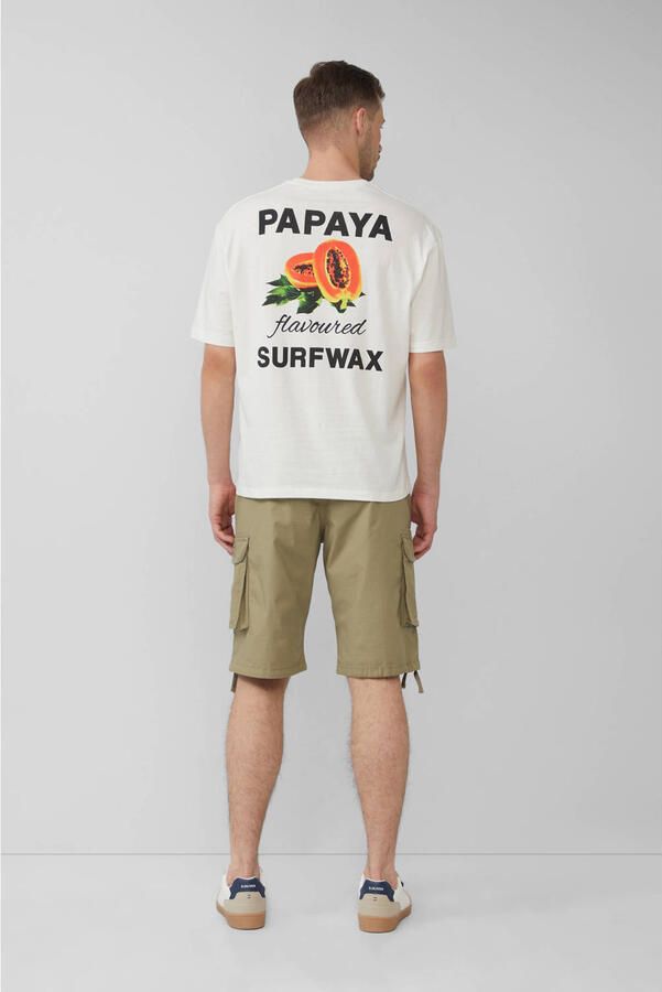 S.Oliver relaxed cargo short olijfgroen - Foto 3