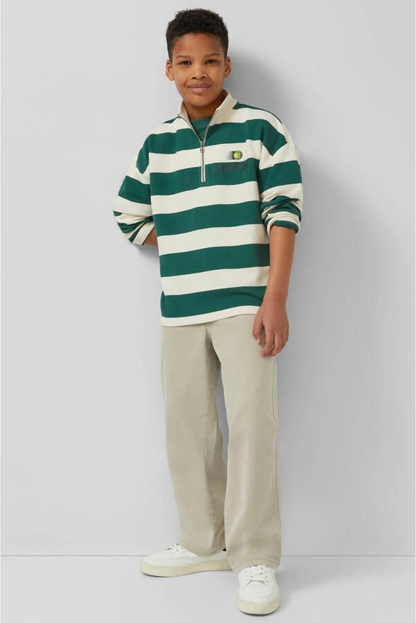 S.Oliver relaxed casual broek olijfgroen - Foto 2