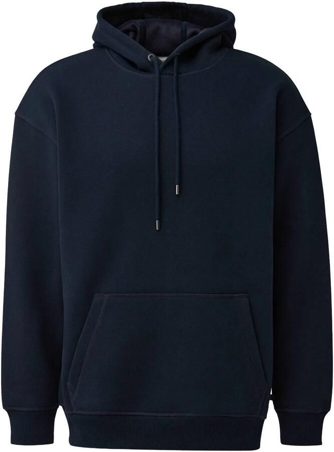 S.Oliver relaxed fit hoodie blauwzwart