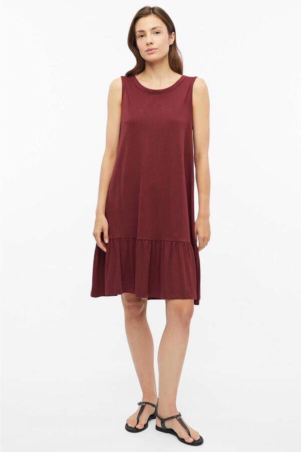 S.Oliver RED LABEL relaxed fit vrijetijdsjurk van mix van katoen en modal