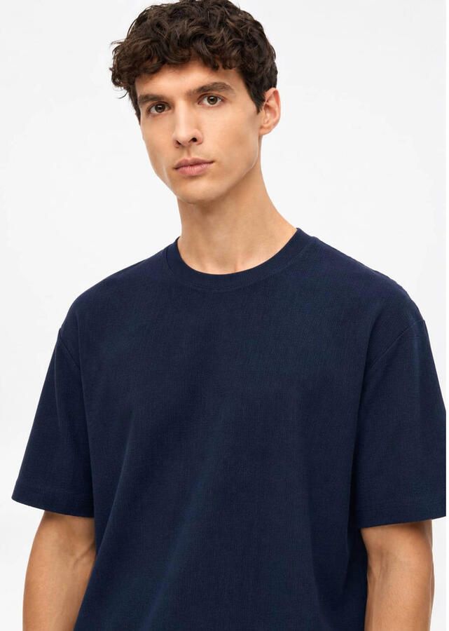 S.Oliver relaxed fit T-shirt donkerblauw - Foto 2