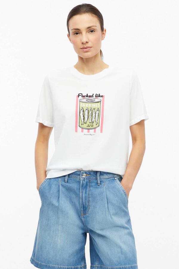 S.Oliver RED LABEL regular fit T-shirt van puur katoen