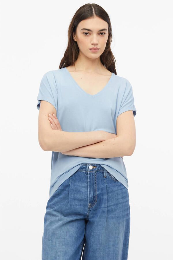 S.Oliver RED LABEL relaxed fit T-shirt van viscosemix