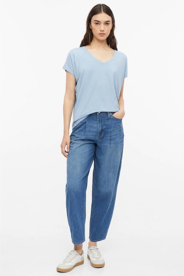 S.Oliver RED LABEL relaxed fit T-shirt van viscosemix - Foto 3