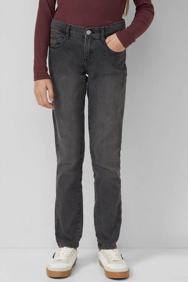 S.Oliver relaxed low waist regular fit jeans black denim