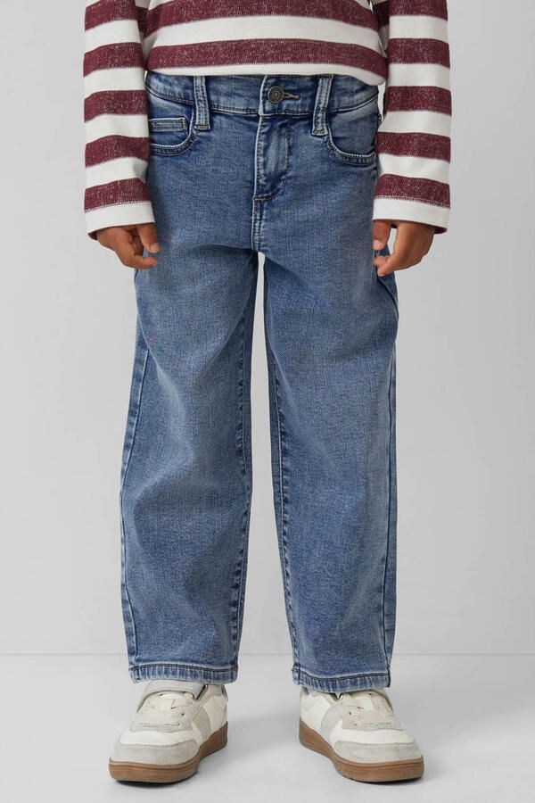 S.Oliver relaxed  waist regular fit jeans light blue denim