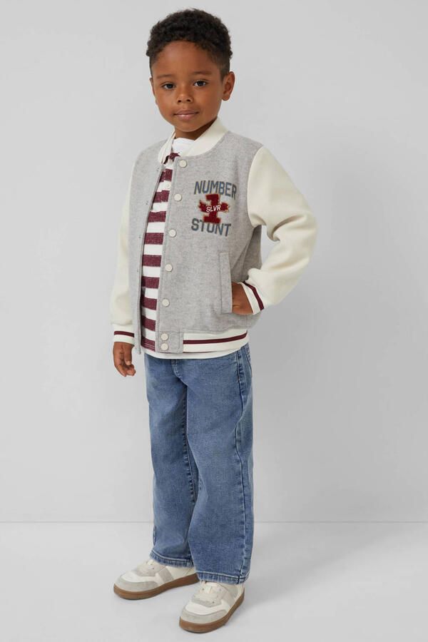 S.Oliver relaxed  waist regular fit jeans light blue denim - Foto 3