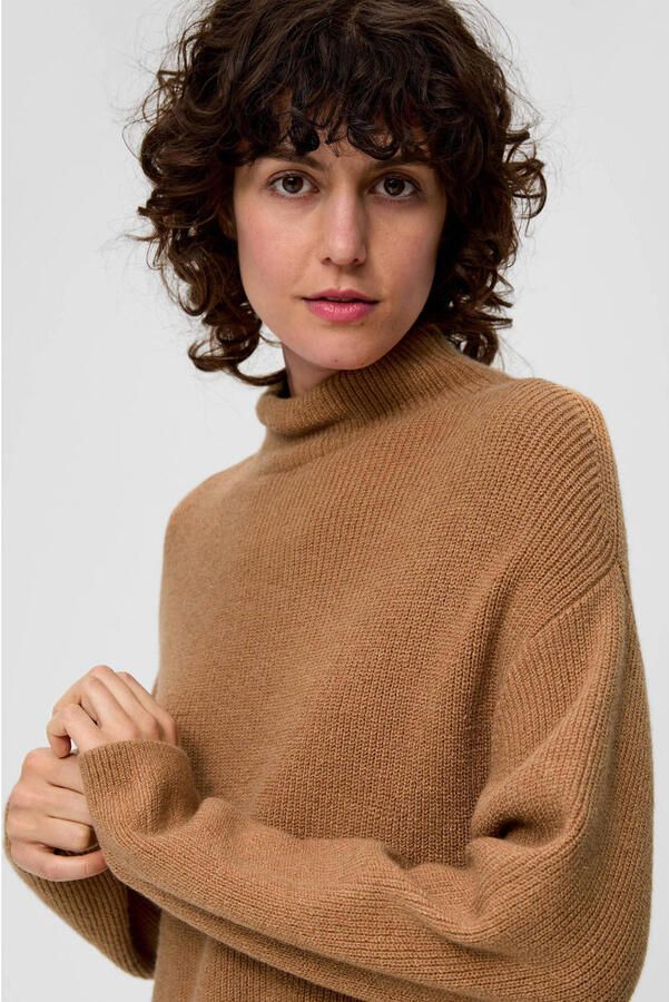S.Oliver RED LABEL Gebreide pullover met turtleneck