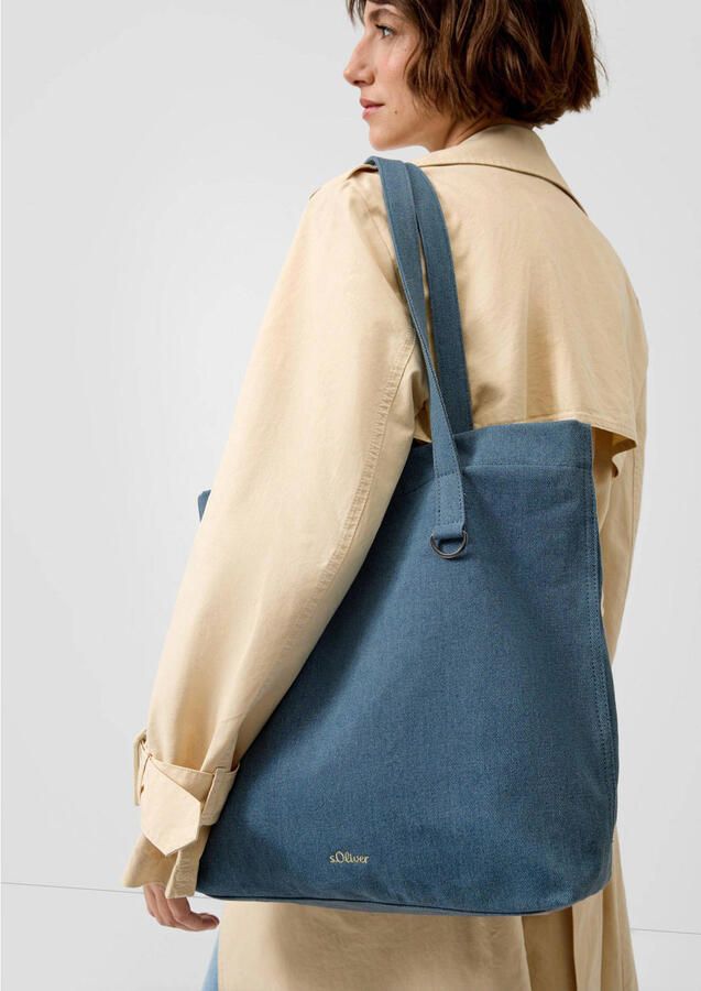 S.Oliver shopper blauw - Foto 2