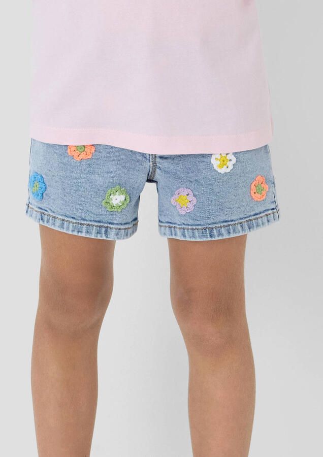 S.Oliver short light blue denim