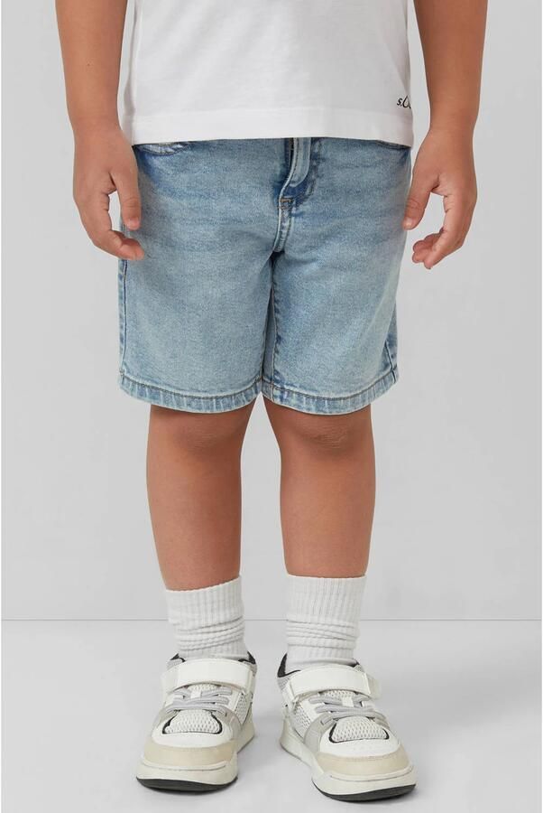 S.Oliver RED LABEL regular fit korte jeans van katoenmix model 'PELLE'