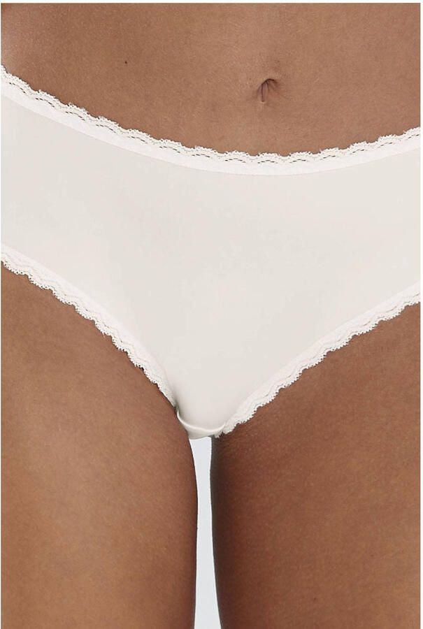 S.Oliver RED LABEL Beachwear Hipster Camille met fijne kanten rand