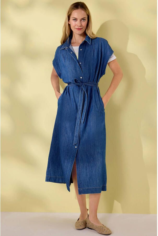 S.Oliver RED LABEL Regular fit denimjurk van puur katoen - Foto 2