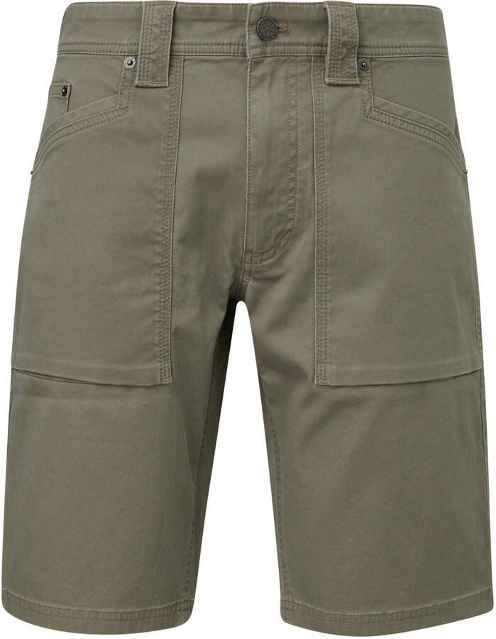 S.Oliver BLACK LABEL regular fit cargoshorts van katoenmix