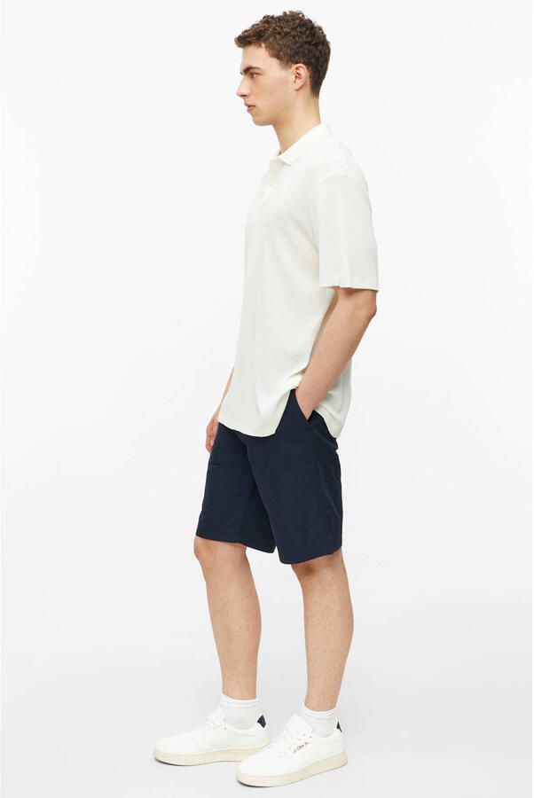 S.Oliver straight leg bermuda korte broek blauwzwart - Foto 3