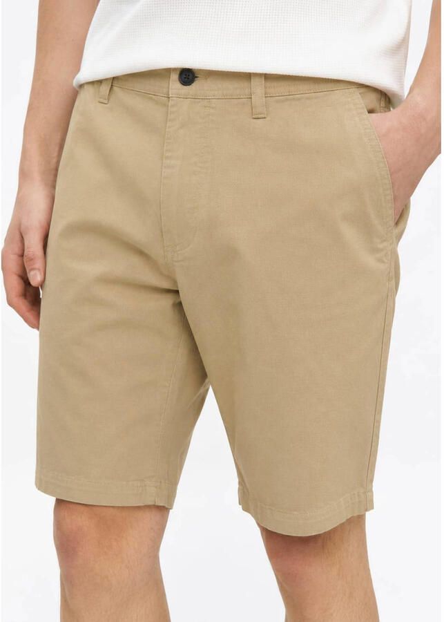 S.Oliver straight leg bermuda short beige - Foto 2