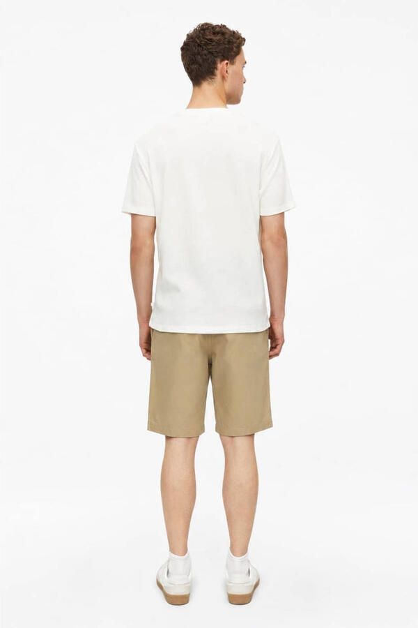 S.Oliver straight leg bermuda short beige - Foto 3