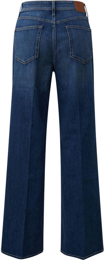 S.Oliver straight leg jeans donkerblauw